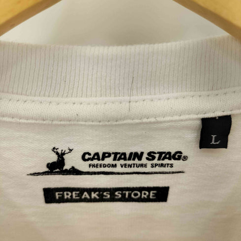 フリークスストア FREAKS STORE 20SS マックスウェイト サイドポケット キャンプTシャツ メンズ JPN:L