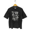 ダメージ加工キャラクタープリントS/S TEE ピグメント ウォッシュド レディース JPN:L
