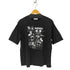 ダメージ加工キャラクタープリントS/S TEE ピグメント ウォッシュド レディース JPN:L