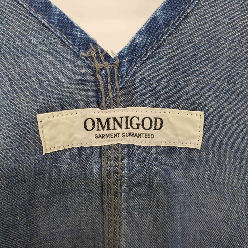 オムニゴッド OMNIGOD デニム オーバーオール サロペット レディース FREE