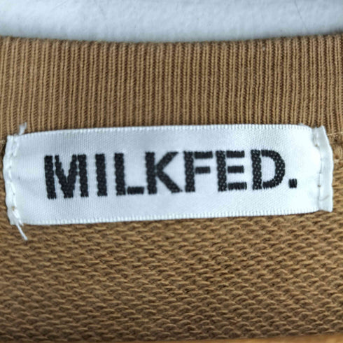 ミルクフェド MILKFED. L/S フロントロゴスウェットワンピース レディース ONE SIZE
