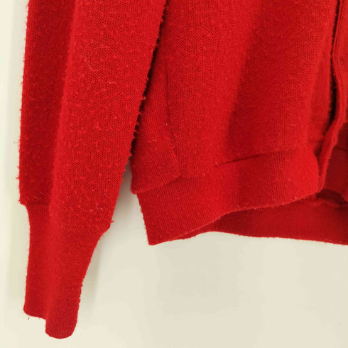アイゾッドラコステ IZOD LACOSTE 70S 青ワニ ロゴワッペン アクリル ニット カーディガン メンズ