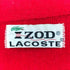 アイゾッドラコステ IZOD LACOSTE 70S 青ワニ ロゴワッペン アクリル ニット カーディガン メンズ