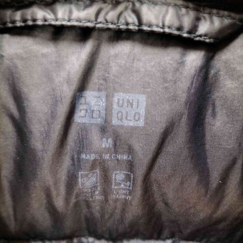 ユニクロ UNIQLO ウルトラライトダウンベスト メンズ M