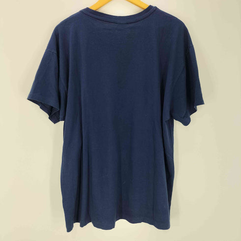 ヘインズ Hanes USA製 裾袖シングル 無地 ポケット付きTシャツ ポケT メンズ JPN:XL