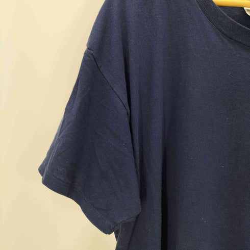 ヘインズ Hanes USA製 裾袖シングル 無地 ポケット付きTシャツ ポケT メンズ JPN:XL
