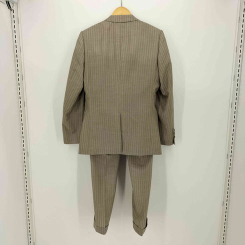 MARZOTTO ウール ストライプ 2Bテーラードジャケット セットアップ 3ピース メンズ 94 A6