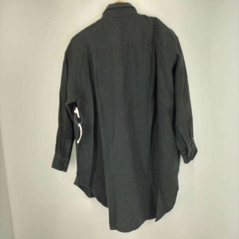 ミューニック Munich wool linen big shirt レディース OS