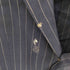 SARTORIA DEL GROSSO ウール チョークストライプ 3Bテーラードジャケット メンズ