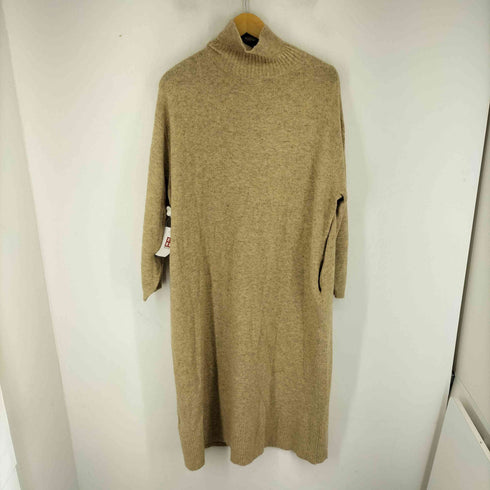 グリーンレーベルリラクシング GREEN LABEL RELAXING CFC ボリューム スリーブ ボトル ネック ワンピース レディース