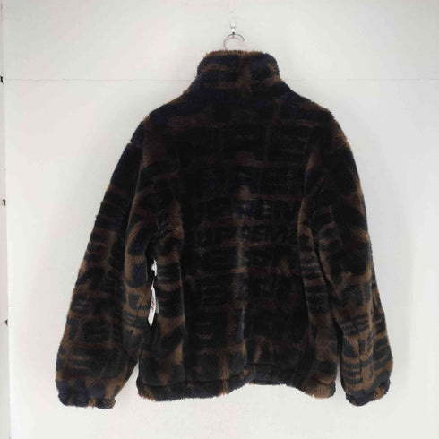 シュプリーム Supreme 18SS FAUX FUR REPEATER BOMBER メンズ JPN:L