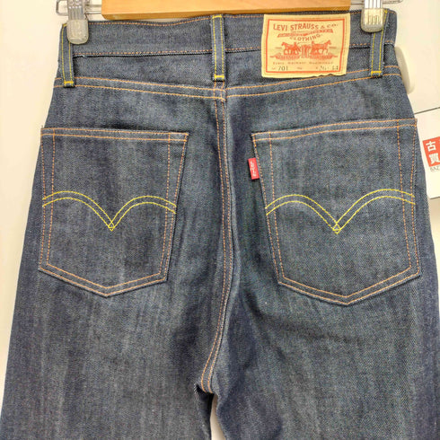 リーバイスヴィンテージクロージング Levis Vintage Clothing 701 1950年モデル ボタン裏3015 42タロンジップ セルビッチ ジップフライ デニム パンツ レディース W26 L34