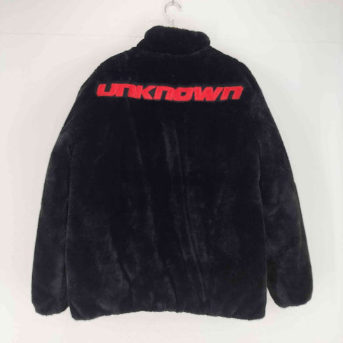 アンノウンロンドン UNKNOWN LONDON Faux Fur Jacket メンズ JPN:L