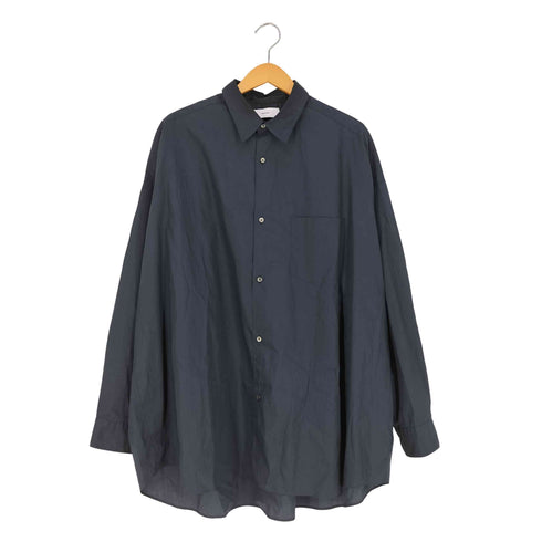 グラフペーパー Graphpaper Broad L/S Oversized Regular Collar Shirt ブロード L/S オーバーサイズ レギュラー カラーシャツ メンズ JPN:2