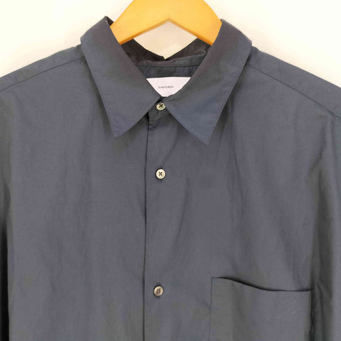 グラフペーパー Graphpaper Broad L/S Oversized Regular Collar Shirt ブロード L/S オーバーサイズ レギュラー カラーシャツ メンズ JPN:2