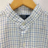 ポロバイラルフローレン Polo by RALPH LAUREN 90S CURHAM 襟カットオフ ウィンドウペン バンドカラーシャツ メンズ 15 1/2-35