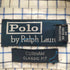 ポロバイラルフローレン Polo by RALPH LAUREN 90S CURHAM 襟カットオフ ウィンドウペン バンドカラーシャツ メンズ 15 1/2-35