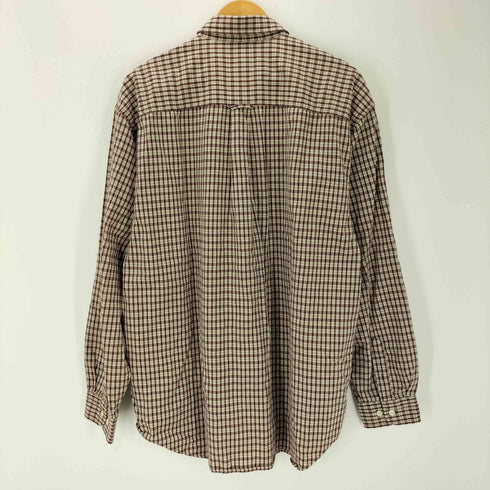 エディーバウアー Eddie Bauer 00S チェック柄 ボタンダウン 長袖シャツ メンズ JPN:L