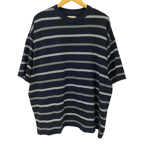 エビコンエブリコンディションライフ EVCON Every Condition Life BORDER WIDE S/S TEE メンズ JPN:2