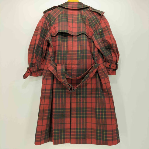 コムデギャルソンコムデギャルソン COMME des GARCONS COMME des GARCONS AD2016 コムコム タータンチェック トレンチコート レディース JPN:S