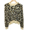 ザラ ZARA ジャカードアニマルプリント ニットセーター レディース import:S
