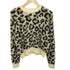 ザラ ZARA ジャカードアニマルプリント ニットセーター レディース import:S