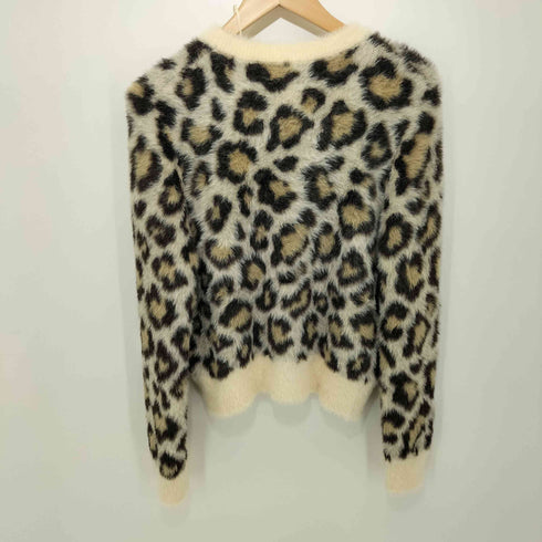 ザラ ZARA ジャカードアニマルプリント ニットセーター レディース import:S