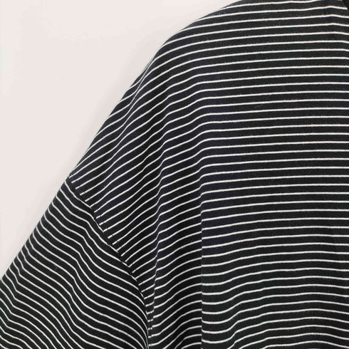 イズネス is-ness BALLOON BORDER LONG SLEEVE T-SHIRT メンズ JPN:M