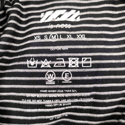 イズネス is-ness BALLOON BORDER LONG SLEEVE T-SHIRT メンズ JPN:M