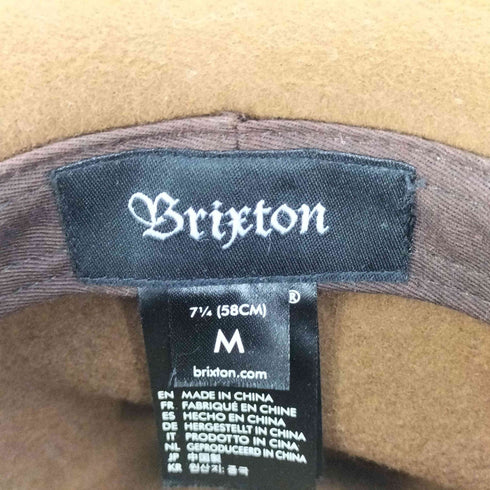 ブリクストン Brixton 中折れハット メンズ M
