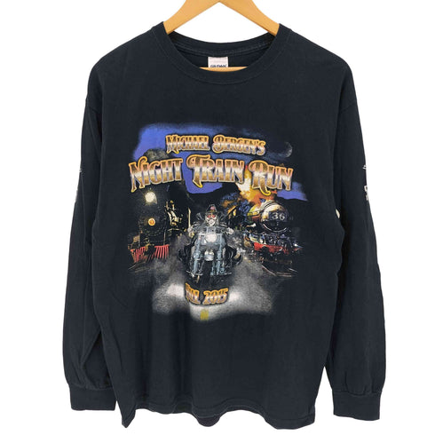 ギルダン GILDAN NIGHT TRAIN RUN プリントTシャツ メンズ JPN:M