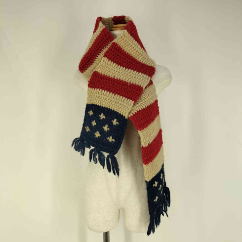 カナディアンセーター CANADIAN SWEATER 星条旗柄 ウールマフラー メンズ