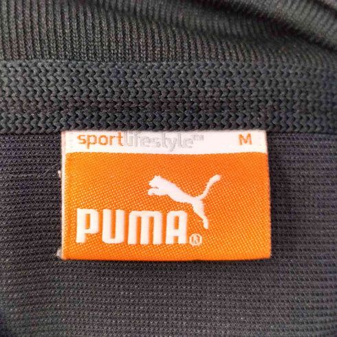 プーマ PUMA 00S ロゴ ライン エナメル プリント フルジップ トラック ジャケット メンズ JPN:M