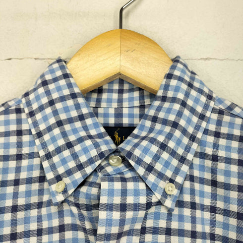 ラルフローレン RALPH LAUREN ボタンダウンギンガムチェックL/S シャツ メンズ JPN:S