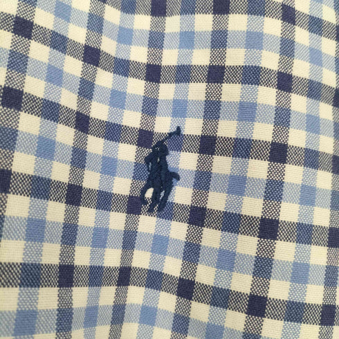 ラルフローレン RALPH LAUREN ボタンダウンギンガムチェックL/S シャツ メンズ JPN:S