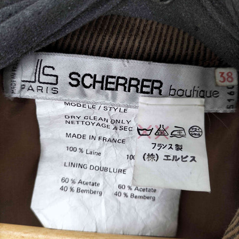 Jean-Louis Scherrer 2Bダブルテーラードジャケット フランス製 レディース