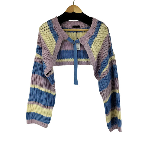 キャンディストリッパー Candy Stripper MULTI BORDER KNIT BOLERO レディース JPN:2