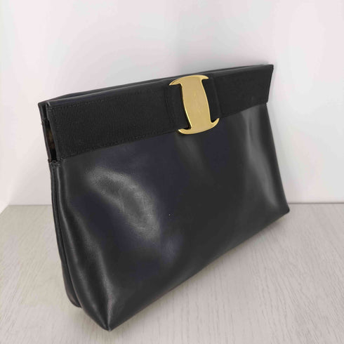 サルヴァトーレフェラガモ Salvatore Ferragamo ヴァラリボン レザー ショルダーバッグ レディース