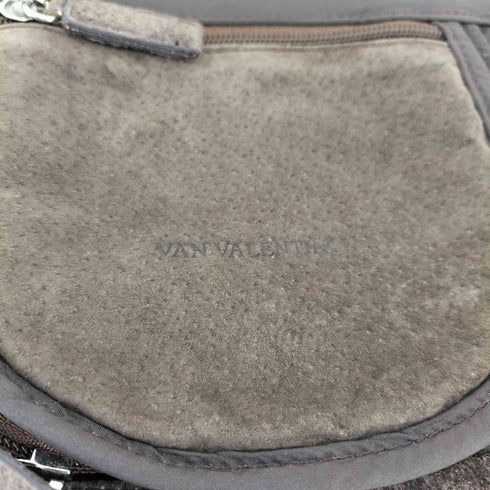 ヴァレンティノ Valentino Van Valentino スウェードコンビ ナイロンショルダーバッグ メンズ