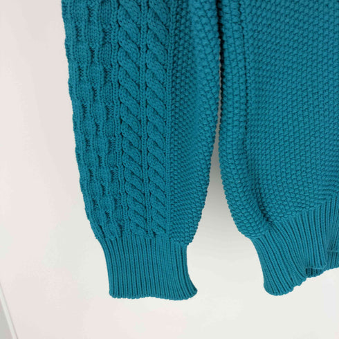 ミスタージェントルマン MR.GENTLEMAN 16SS SOLID FISHERMAN CABLE KNIT ソリッド フィッシャーマン ケーブル ニット メンズ JPN:M