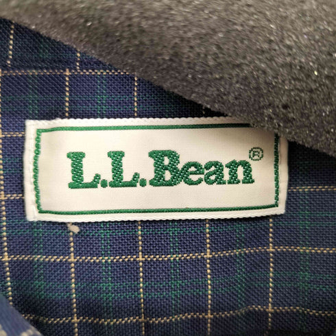 エルエルビーン L.L.Bean 80-90S MADE IN USA L/S BD チェックシャツ メンズ 17 1/2