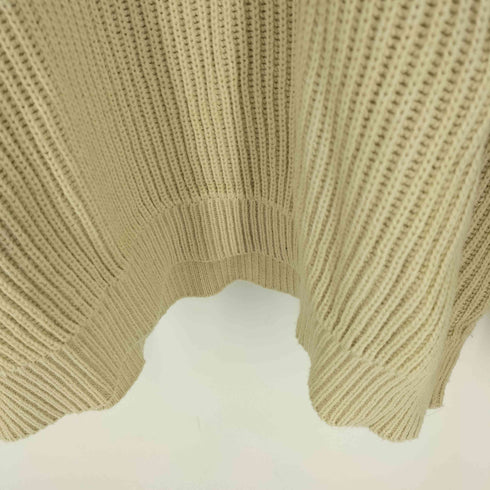 フリークスストア FREAKS STORE 23AW ビッグシルエット 畦編み ポロカラー プルオーバーニット ルーズフィット メンズ JPN:L