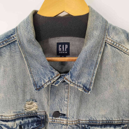 ギャップデニム GAP DENIM ダメージドデニムジャケット メンズ JPN:XL