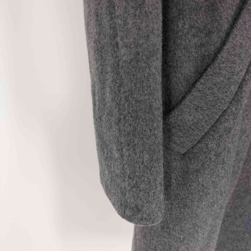 ギャバジンケーティー Gabardine K.T カシミヤ 混 ナイロン ウール フーデッド フック コート レディース 9