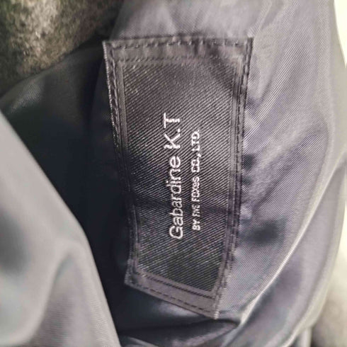 ギャバジンケーティー Gabardine K.T カシミヤ 混 ナイロン ウール フーデッド フック コート レディース 9