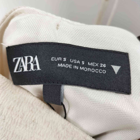 ザラ ZARA リネン混キャミワンピ ミニワンピース レディース JPN:S