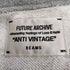 ビームス BEAMS 23AW FUTURE ARCHIVE DAMAGE SWEAT CREW 短丈 ボックス ラグランスウェット メンズ JPN:M