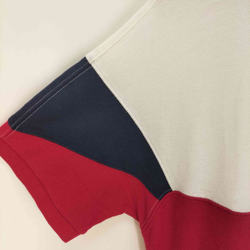 ラコステ LACOSTE マルチカラー ハーフジップ ドレスワンピース レディース FR:36