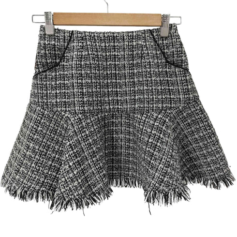 リリーブラウン Lily Brown 24SS ツイードフレアミニスカート レディース JPN:0
