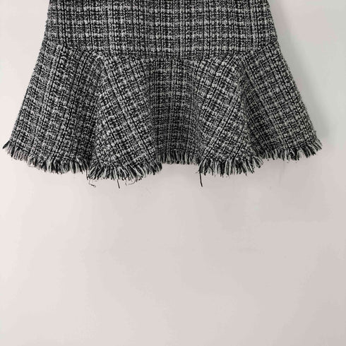 リリーブラウン Lily Brown 24SS ツイードフレアミニスカート レディース JPN:0